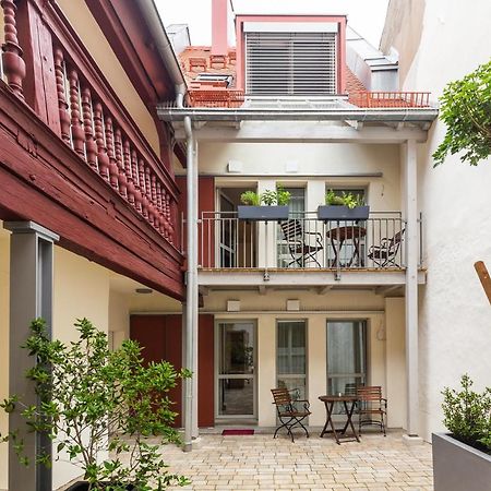 Appartamento Haus "Zum Schwarzen Stiefel" Bamberga Esterno foto