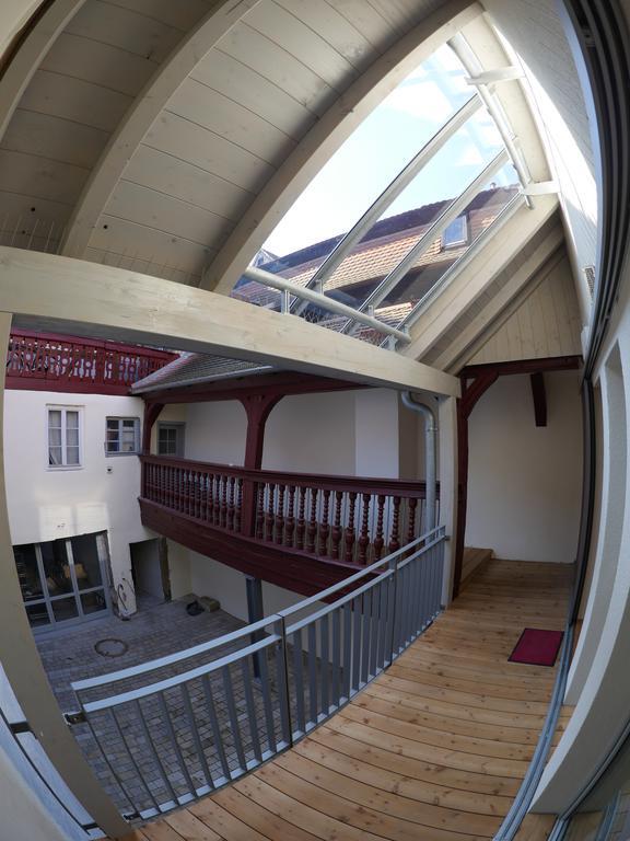 Appartamento Haus "Zum Schwarzen Stiefel" Bamberga Esterno foto