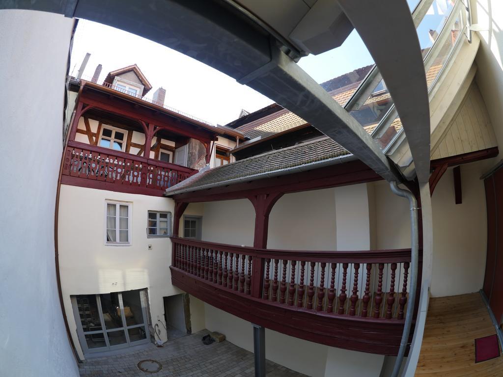 Appartamento Haus "Zum Schwarzen Stiefel" Bamberga Esterno foto